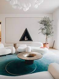 A Mix Of Mid Century Modern Bohemian And Industrial Interior Style Home And Apartment Contemporary Interior Design Interior Design Modern Interior Design