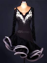 Alibaba.com offers 1,946 ballroom dancing clothes products. Dance Costumes Latin Dancer Dresses Long Sleeve Rhinestones Beaded Asymmetrical Ballroom Dancing Clothing Hallloween Milanoo Com