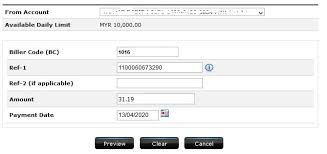 I try to add using jompay but don't know biller code. How To Pay Digi Bill Using Jompay Online Atm