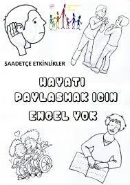 Hepinize kolay gelsin :)))) umarım sizler de. Engelliler Gunu Icin 21 Fikir Boyama Sayfalari Okul Oncesi Okul
