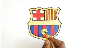 Leuk om op te sturen naar een echte messi fan, maar ook leuk om in te lijsten en met andere iconen bij elkaar te hangen. How To Draw The Fc Barcelona Logo Youtube