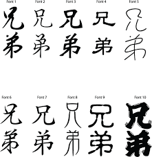Japanese Kanji Symbol For Brother Disenos Para Tatuajes Patrones Caligrafia Japonesa