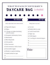 How to start a home daycare business. Laura S Plans A Perfectly Packed Daycare Bag