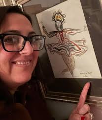 BAGHERIA Scoperta dalla storica dell'arte Lisa Sciortino “La ballerina”,  inedita opera di Renato Guttuso scenografo e costumista** “Gli addetti ai  lavori probabilmente ne sono a conoscenza