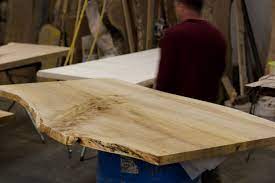 Natural Edge Highly Figured Cottonwood Table Top Live Edge Natural Edge Table Top Cottonwood