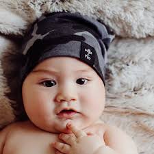 Dusty Black Camo Beanie