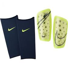 nike mercurial lite shin guards volt black