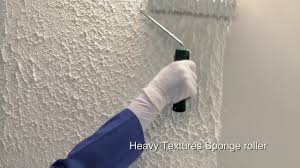 You can create a variety of styles, including knock down, venetian plaster, skip trowel and orange peel. How To Use Berger S Select Heavy Texture For Textured Walls Berger Paints Arabia Youtube