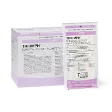 Triumph Latex Surgical Gloves Medline Industries Inc