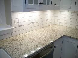 Pin By Shar Files On Kitchen Design Ideas For The Ag Chef White Granite Countertops Giallo Ornamental Granite White Subway Tile Backsplash