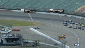 Nascar live race coverage, latest news, race results, standings, schedules, and driver stats for gaunt brothers racing announced thursday that harrison burton is set to make his nascar cup series debut april who's going after 100k at 'dega?noah gragson grabbed the prize at richmond. Nascar Xfinity Series 2017 Michigan International Speedway Start Kyle Busch Crash Youtube