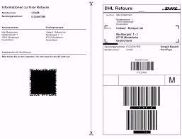 So erstellen sie einen retourenaufkleber. Dhl Return Label Germany