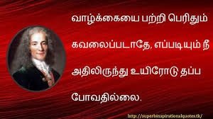 Voltaire Inspirational Words In Tamil In 2020 Inspirational Words Words Quotes