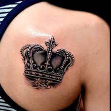 Black queen crown tattoo designs. Realistic Crown Tattoo Done In Black And Grey By Brandon Marques Timeless Tattoo Studio Neck Tattoo Crown Tattoo Crown Tattoo Design