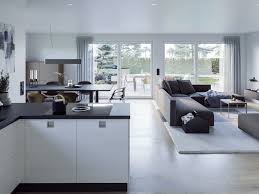 Modernes Wohnen Mit Offener Kuche Wohnzimmer Esszimmer Interior Design Inneneinrichtung Haus Bungalow Wohnzimmer Mit Offener Kuche Offene Kuche Wohnzimmer