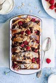 Raspberry Chocolate Bread Pudding Chocolate Bread Pudding Chocolate Bread Bread Pudding