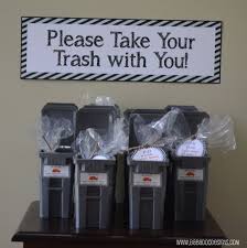 Please Take Your Trash With You Sign Full Service Printing Etsy Truck Party Trash Pack Party Garbage Truck Party