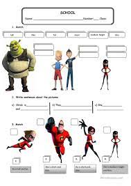 Physical Descriptions Worksheet Free Esl Printable Worksheets Made By Teachers Atividades Exercicios De Ingles Atividades De Ingles