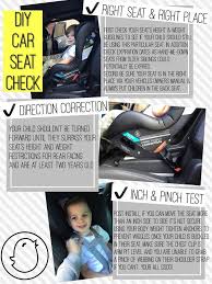 Diy Car Seat Safety Checklist Car Seats Carseat Safety Safety Checklist