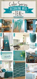 How you introduce blue into your decorating scheme can be guided by a few key factors. Color Series Decorating With Teal A Shade Of Teal Teal Kitchen Decor Teal Decor Home Decor