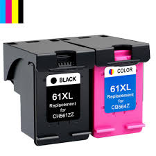 Hot 2pk For Hp 61xl Remanufactured Ink Cartridge Bk Tricolor For Hp Deskjet 1000 1050 1055 2000 2050 2512 3000 Ink Cartridge Color Cartridges Cheap Printer Ink