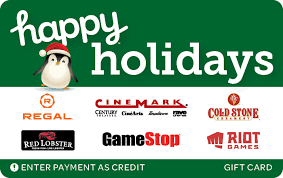 With a cinemark gift card, you would offer the gift of entertainment. Happy Holidays Gift Card Kroger Gift Cards