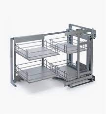 Wall unit and pantry cabinets storage systems. Solid Bottom Blind Corner Unit Lee Valley Tools