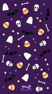 Pin By Jennifer Kemppel On Wallpaper Halloween Wallpaper Halloween Wallpaper Iphone Hello Kitty Halloween