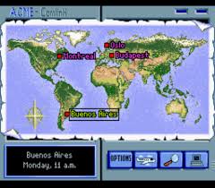 Educational game in which you need to follow clues in order to find carmen sandiego. Where In The World Is Carmen Sandiego Europe En Fr De Es It Rom Snes Roms Emuparadise