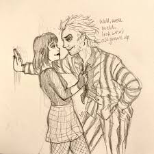 Artist beetlejuice big artwork beetlejuice fan art digital artist fan art summer illustration dark and twisted beetlejuice cartoon. Beetlejuice More Like Beetlebae