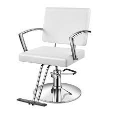 For that same amount, you could purchase 9 of these walcut classics. Baasha White Salon Chair With Hydraulic Pump Footrest Armrest Thick Foam Seat Headrest Hydraulic Salon Chair White Barber Chair All Purpose Salon Chair For Hair Stylist Easy To Assemble Walmart Com
