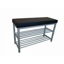 Howards Storage World Howards 2 Tier Shoe Rack With Seat Shoe Rack With Seat Howard Storage Under Stairs Cupboard