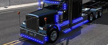 Own interior (several options) own wheels. Ats Outlaw Custom Peterbilt 379 V3 1 1 36 X V 3 2 Trucks Mod Fur American Truck Simulator