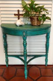 Vintage Turquoise Side Table Nightstand Turquoise Furniture Vintage Table Vintage Turquoise