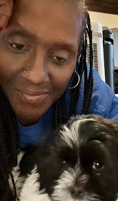 Gemma fresh from the groomers! I love her legs and paws...super fluffy  cuteness! ❤️