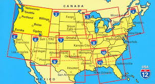 Topografiese kaart van die andes. Wegenkaarten Verenigde Staten Van Amerika Reisboekwinkel De Zwerver