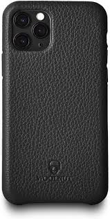 amazon com woolnut leather case cover for iphone 11 pro max black