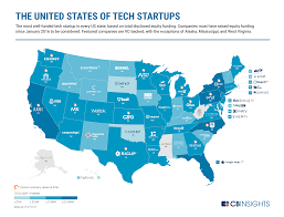 Latest rt news from the united states of america and about it: The United States Of Startups The Most Well Funded Tech Startup In Every Us State