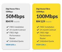 Secara jujur saya rasa digi broadband merupakan plan yang sesuai sebagai alternatif kepada streamyx sekiranya anda boleh survive guna internet tanpa unlimited quota. Digi Home Fibre Now Available In Limited Areas Speeds Up To 100mbps