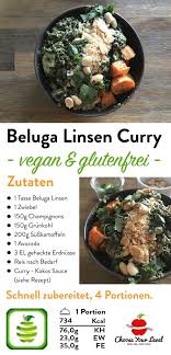 Vegane Beluga Linsen Curry Bowl Choose Your Level Rezept Rezepte Mit Linsen Rezepte Beluga Linsen Rezept