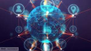 4k resolution global communications connect technology icon on 3d video video technology icon technology art future technology design