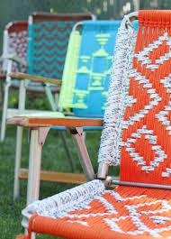Tutorial Macrame Lawn Chair Diy Chair Macrame Chairs Macrame Diy
