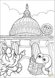 The printed pages are 8 x 10 inches and will print nicely on a standard 8 1/2 x 11 sheet of printer paper. Muppet Babies In Washington D C Coloring Page Free Printable Coloring Home