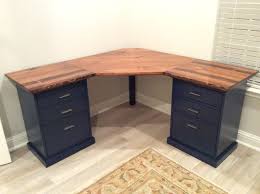 Colorful Custom Bedford Corner Desk Diy Office Desk Diy Corner Desk Desk Plans