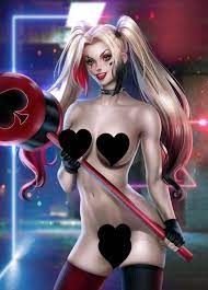 Harley Quinn Sexy Hot Beautiful Boobs Wall Art A4 Poster | eBay