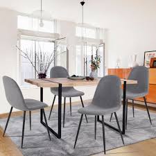 >> voici une sélection de chaise tendance ici <<. Lot De 4 Chaises Avec Pieds En Metal Scandinave Tissu Gris Fonce Achat Vente Chaise Tissu Cdiscount