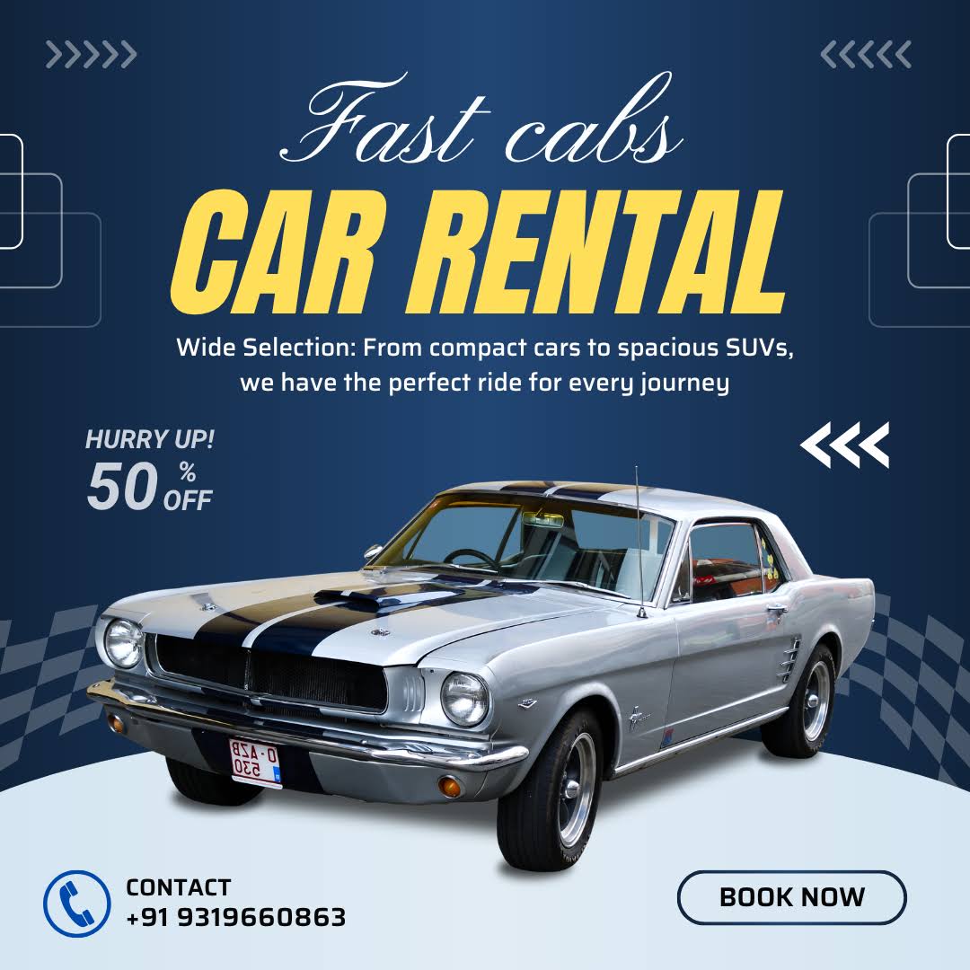 Car rental service in delhi airport product image