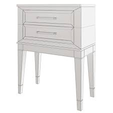 This nightstand strikes a rectangular silhouette, and it features an open shelf space that's perfect for books and slippers. Westerleigh 1 Drawer Nightstand 3d Model Download 3d Model Westerleigh 1 Drawer Nightstand 101858 3dbaza Com