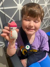 Thank you soooo much. My grandson absolutely loved this. His sling buddy.  Found at Mater hospital Springfield.