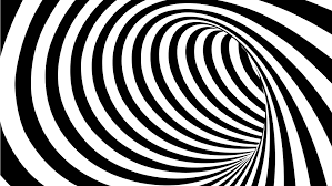 Good Continuation Because Of The Orientation And Shape Of The Smoothly Curved Lines This Image Appears To Be A Optical Illusions Illusions Abstract Artwork